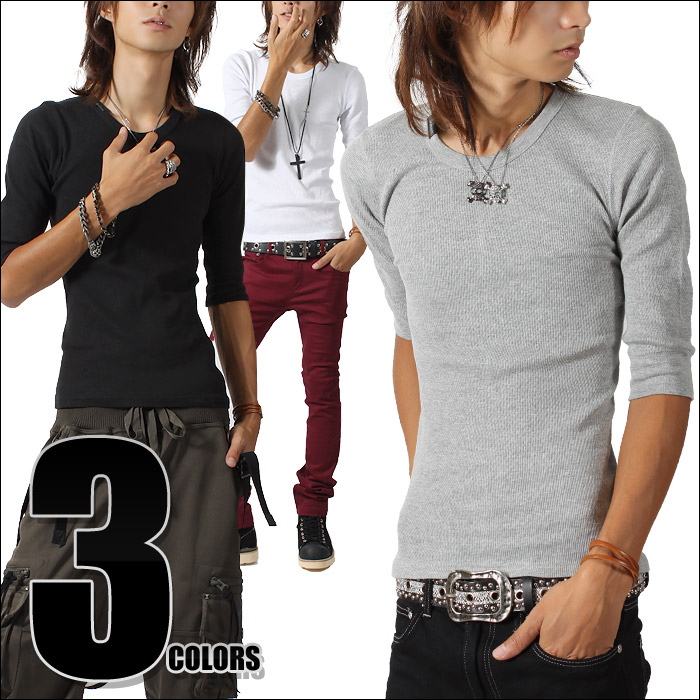 お兄系 ５分袖tシャツ ロンｔ 品番 Lu Luxstyle ラグスタイル のメンズファッション 通販 Shoplist ショップリスト