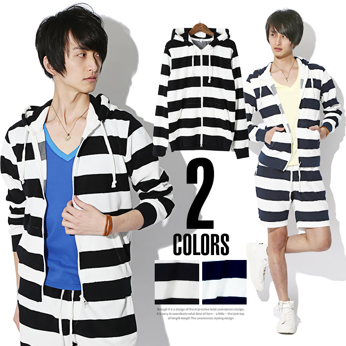 パーカー メンズ ボーダー 品番 Lu Luxstyle ラグスタイル のメンズファッション通販 Shoplist ショップリスト