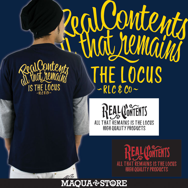 Real Contents Tシャツ 品番 Qa Maqua Store マキュアストア のメンズファッション 通販 Shoplist ショップリスト