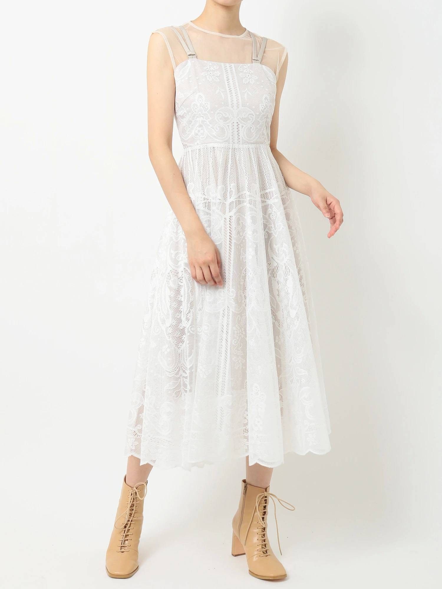 レイディアルレースジャンスカ 品番 Mksw Mercuryduo マーキュリーデュオ のレディースファッション通販 Shoplist ショップリスト