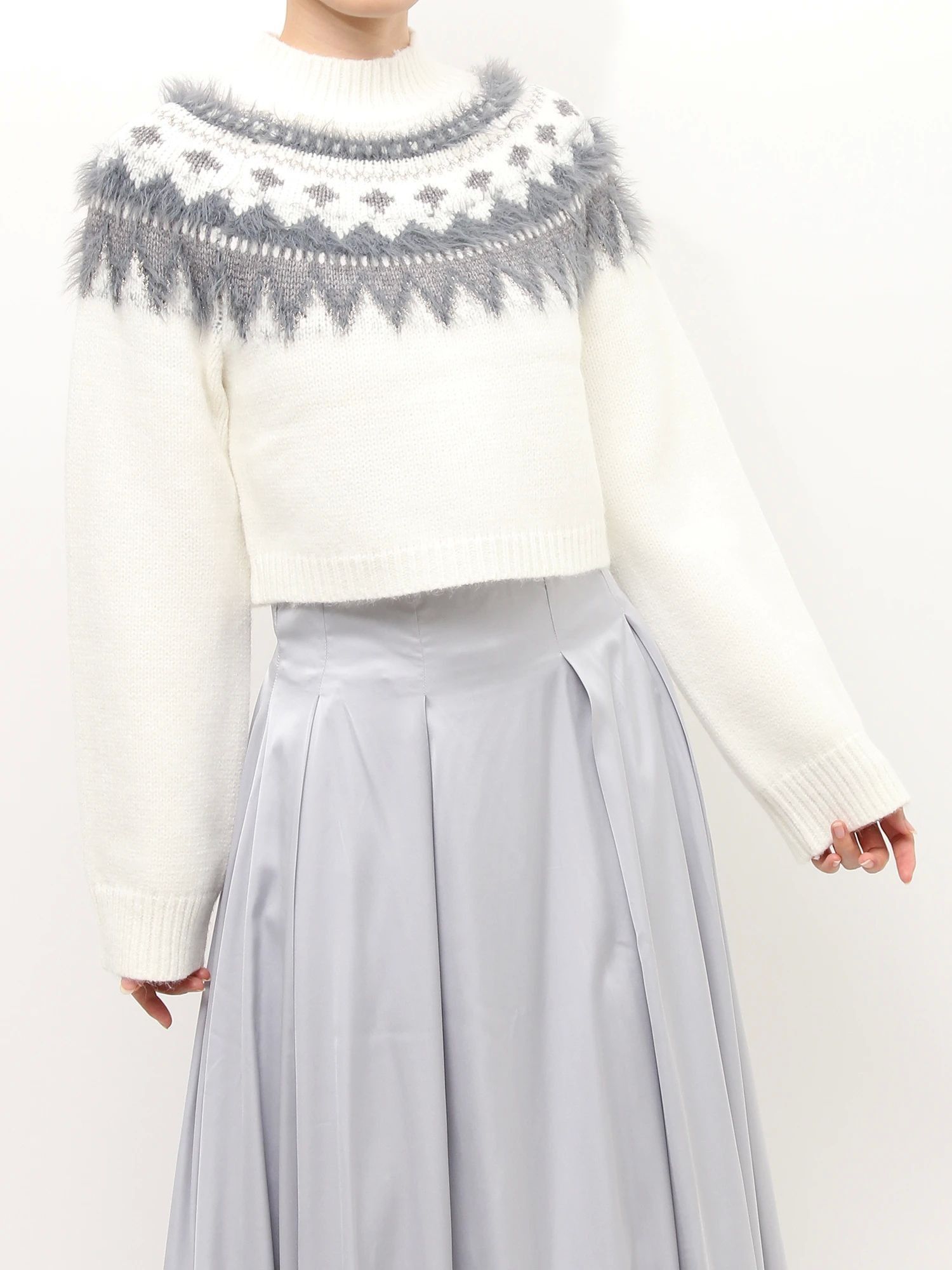 【TARO HORIUCHI/タロウ ホリウチ】ニット Mix Cut Top 2402 WT14  W204(トップス)｜LOVELESS(ラブレス)のファッション通販 - SANYO ONLINE STORE | 三陽商会