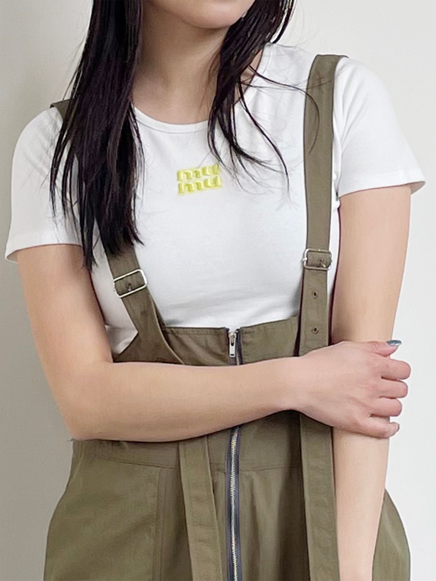 ロゴクロップトTシャツ[品番：MKSW0057799]｜MURUA（ムルーア）の 
