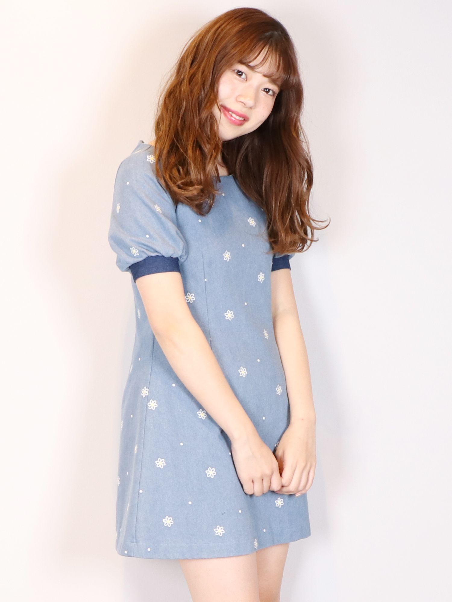 レトロパフスリーブワンピース 品番 Mksw Dazzlin ダズリン のレディースファッション通販 Shoplist ショップリスト