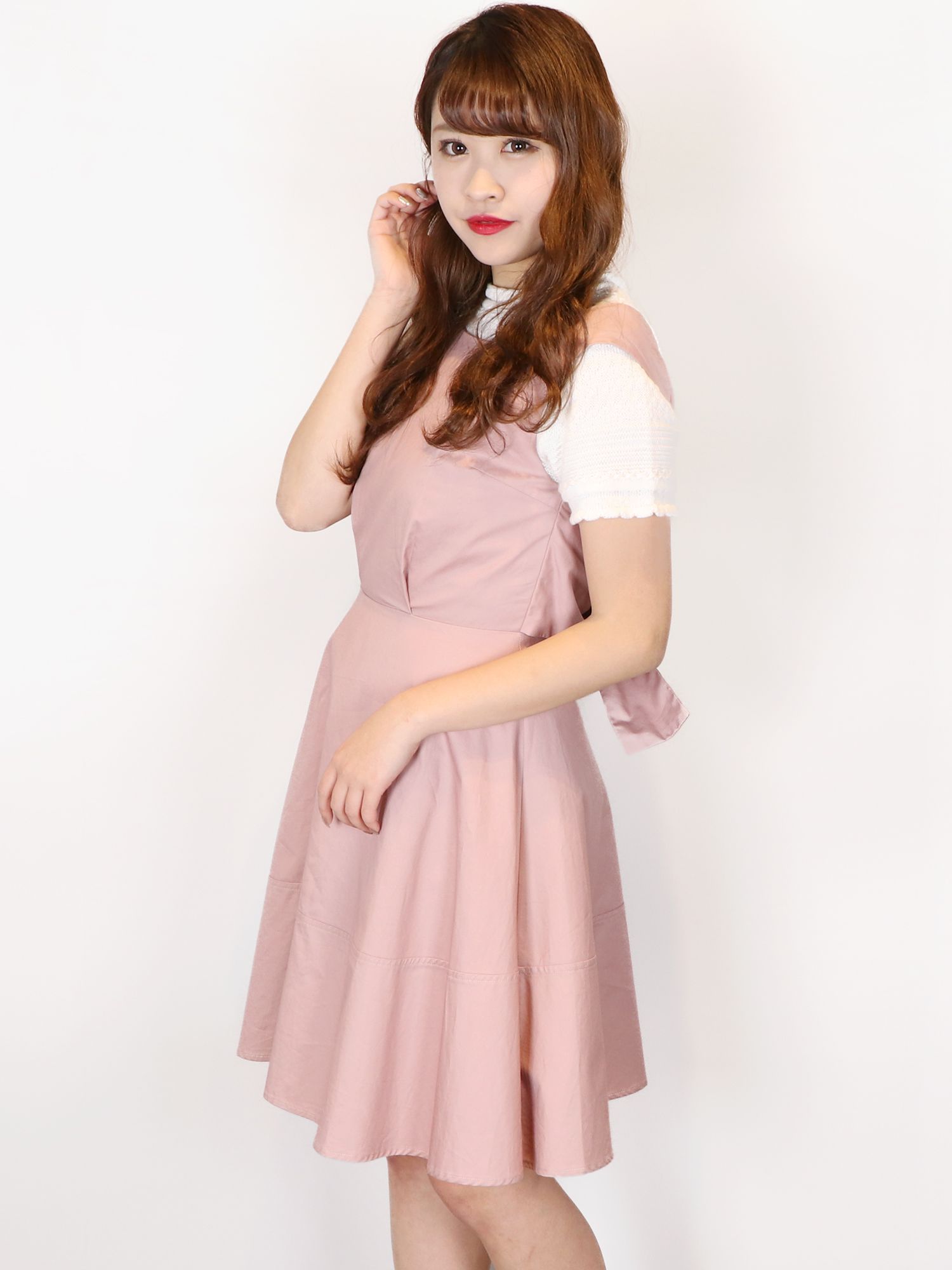 S バックリボンワンピース 品番 Mksw Dazzlin ダズリン のレディースファッション通販 Shoplist ショップリスト