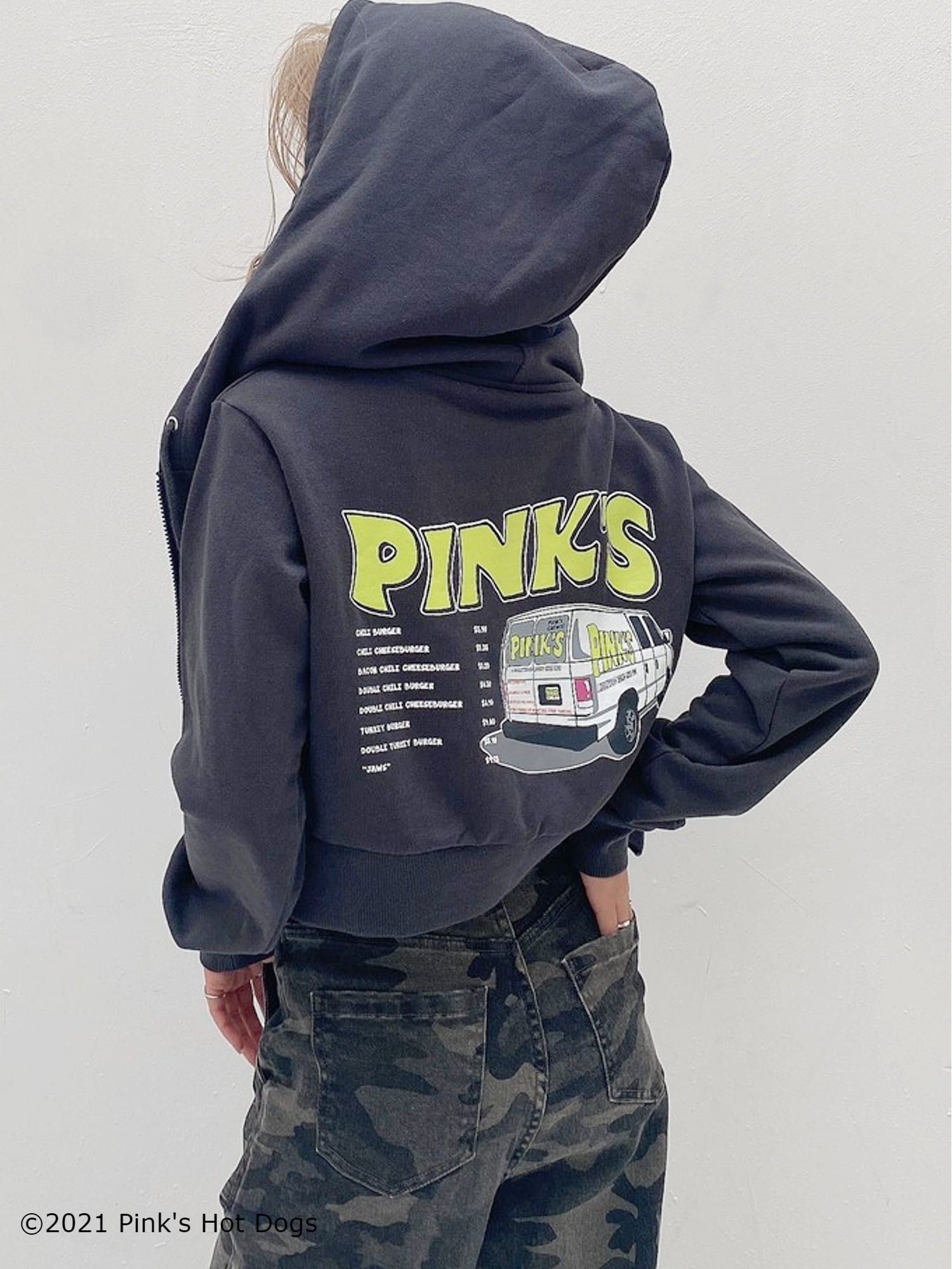 GYDA×PINKS スウェットショートパーカー[品番：MKSW0041758]｜GYDA