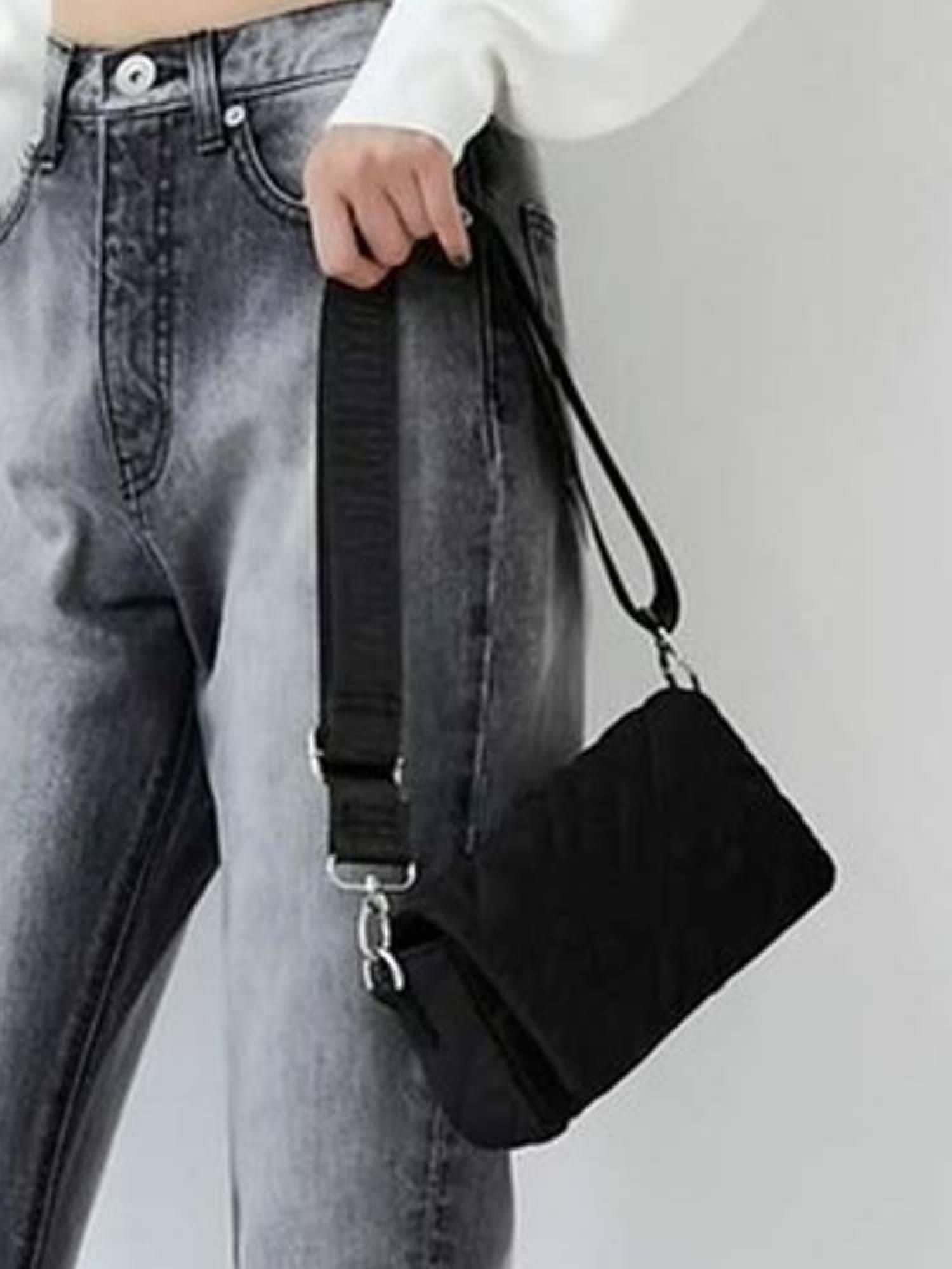 超歓迎】 GYDA 新品 ファブリックフェイクレザーキンチャクBag