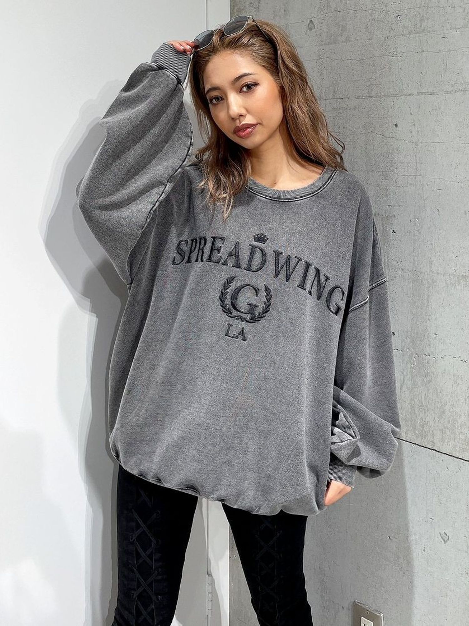 SPREAD WING スウェット トップス[品番：MKSW0055031]｜GYDA（ジェイダ