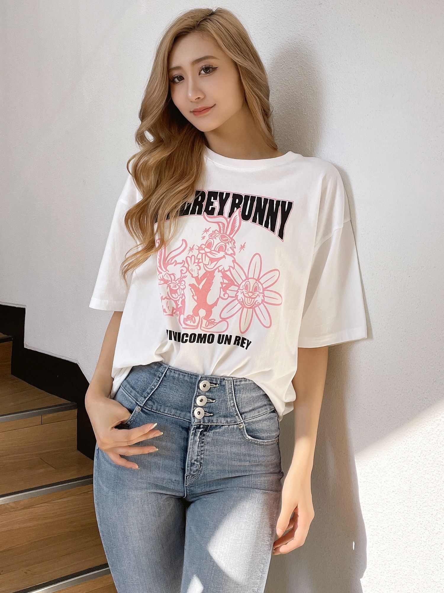 DELREY BUNNY BIGTシャツ[品番：MKSW0054878]｜GYDA（ジェイダ）の 