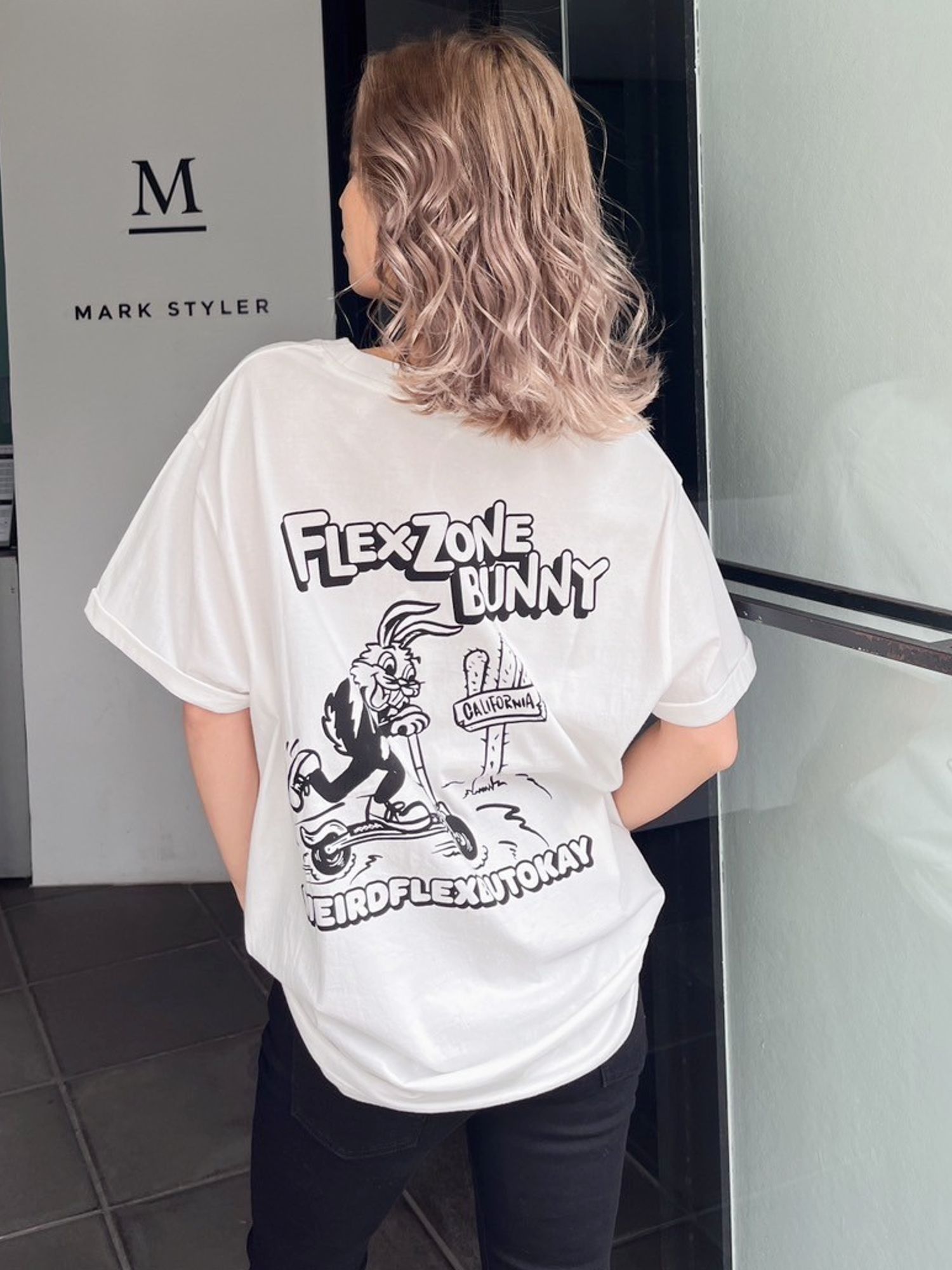 FLEX ZONE BUNNYポケットBIG Tシャツ[品番：MKSW0057671]｜GYDA 