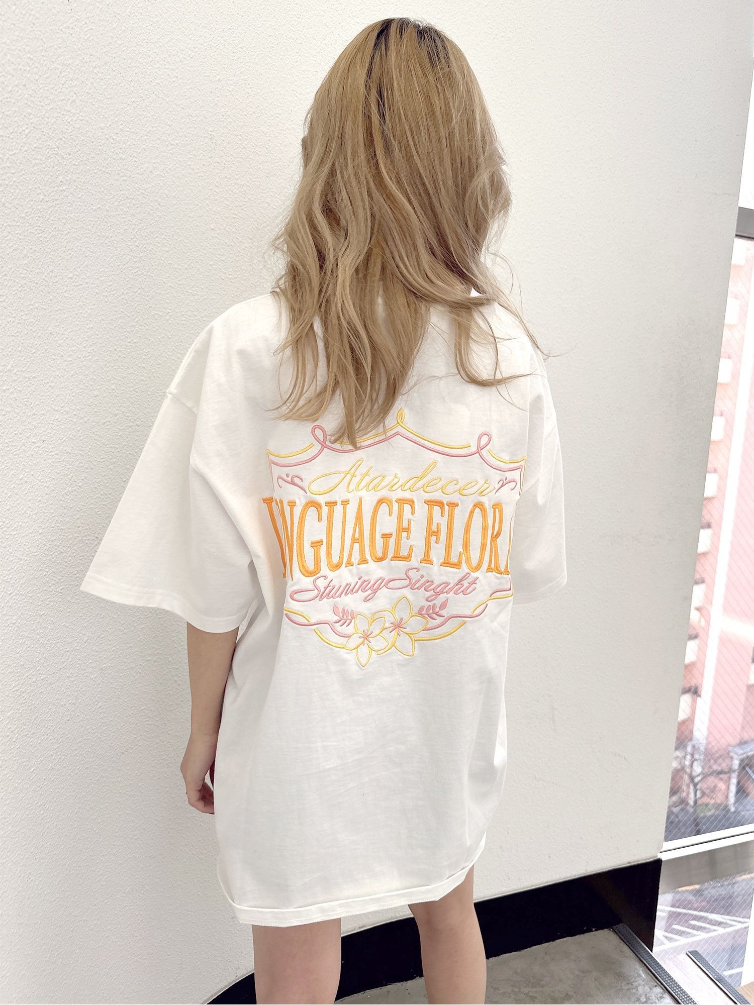 ENGUAGE FLORAL BIG Tシャツ[品番：MKSW0057620]｜GYDA（ジェイダ）の 