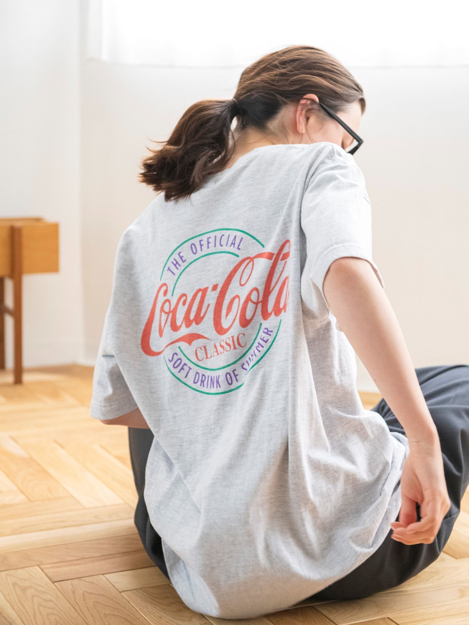 コカコーラ コラボ ロングスリーブTシャツ ロンT