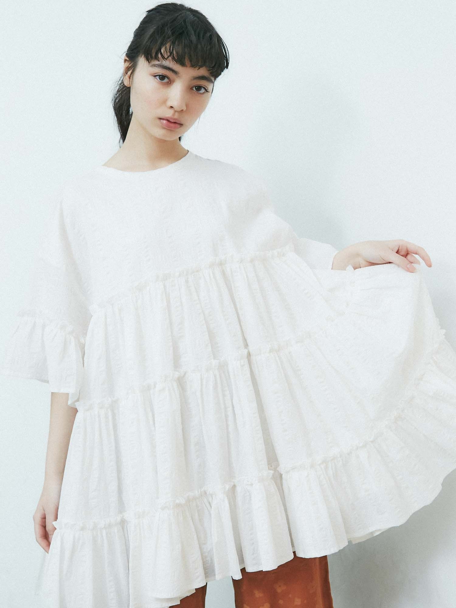 シアーチェックティアードミニワンピース 品番 Mksw Merry Jenny メリージェリー のレディースファッション通販 Shoplist ショップリスト