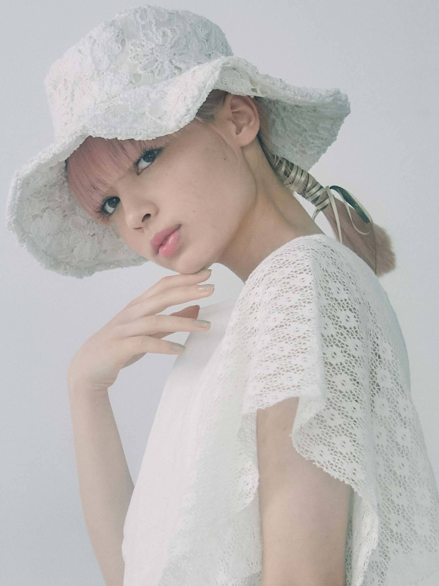 solid floral lace hat[品番：MKSW0036848]｜merry jenny（メリージェ