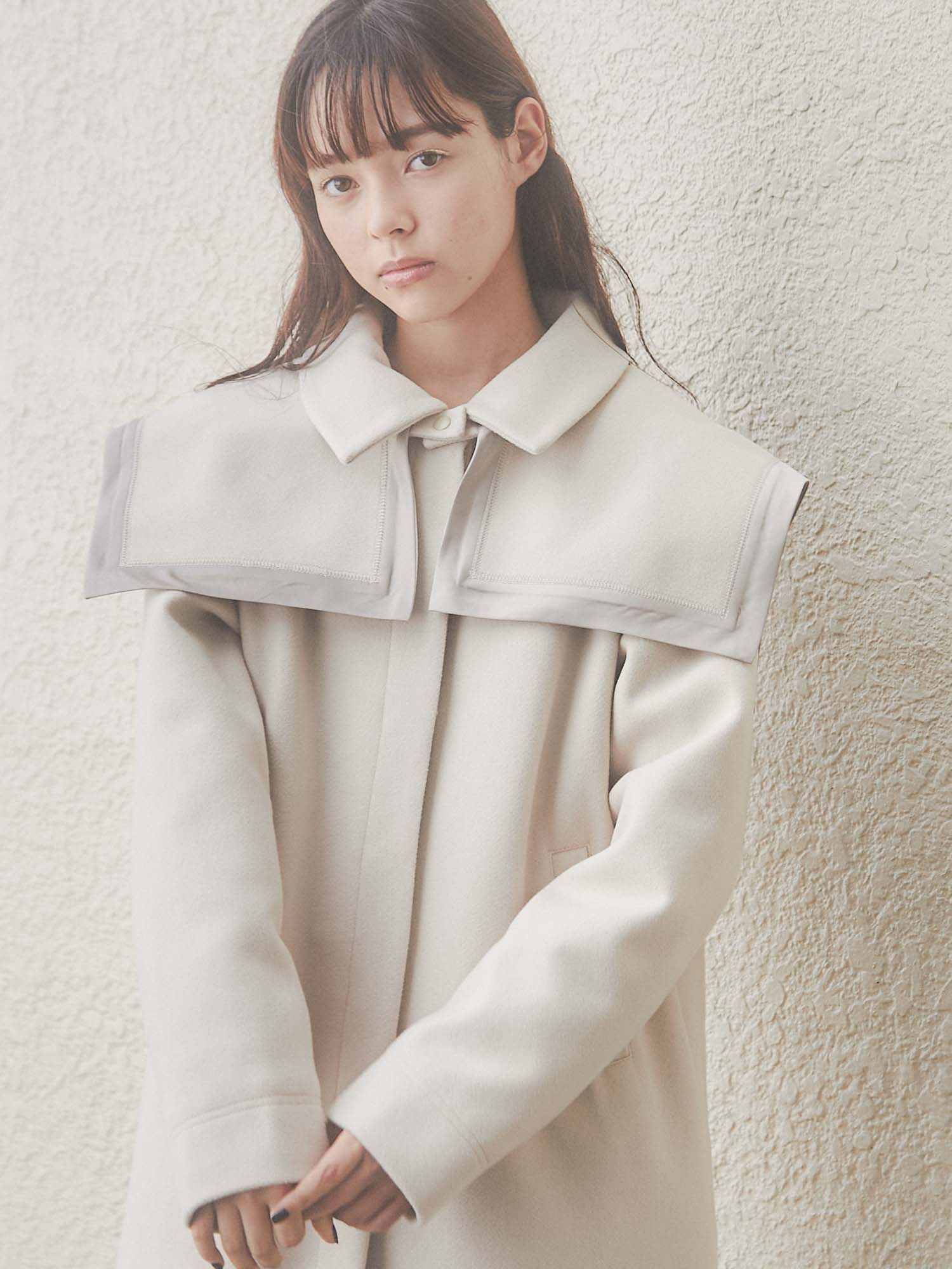サテンコンビセーラーcollar[品番：MKSW0040083]｜merry jenny （メリージェ二ー）のレディースファッション通販｜SHOPLIST（ショップリスト）