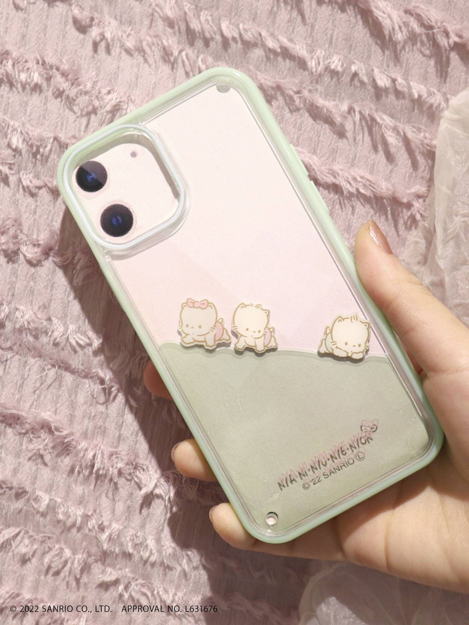 12 】ぷかぷかニャニィニュニェニョンiPhone case[品番：MKSW0046072