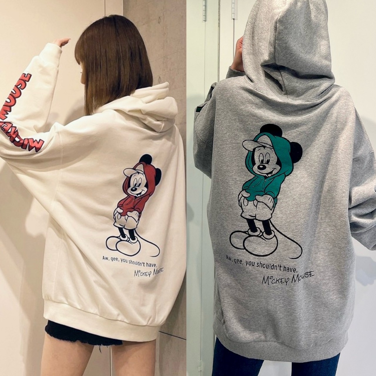 Mickey  Mouse/BackプリントBIGスウェットTOPS[品番：MKSW0053173]｜GYDA（ジェイダ）のレディースファッション通販｜SHOPLIST（ショップリスト）