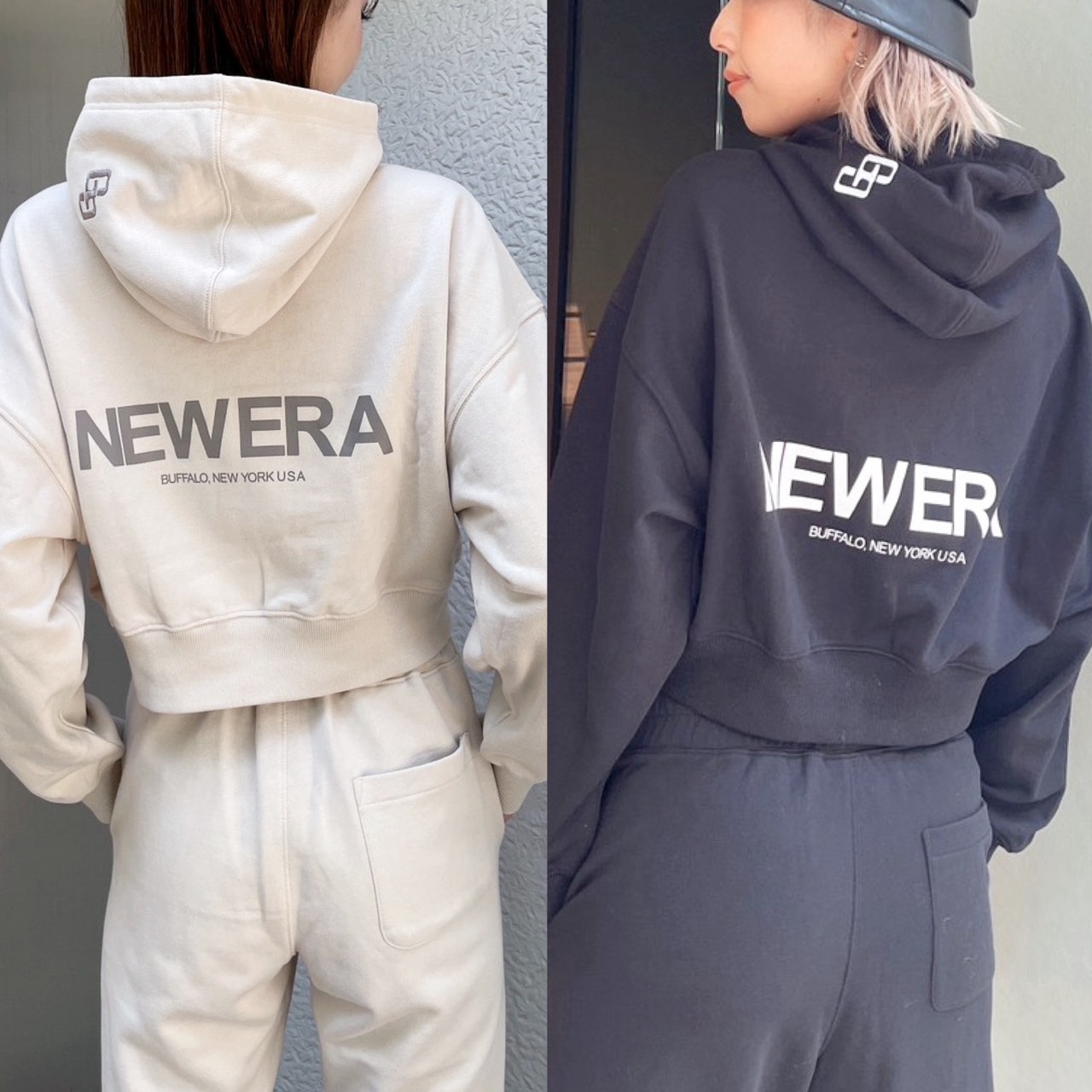 GYDA×NEWERA シ ョートスウェット パーカー[品番：MKSW0055004]｜GYDA 