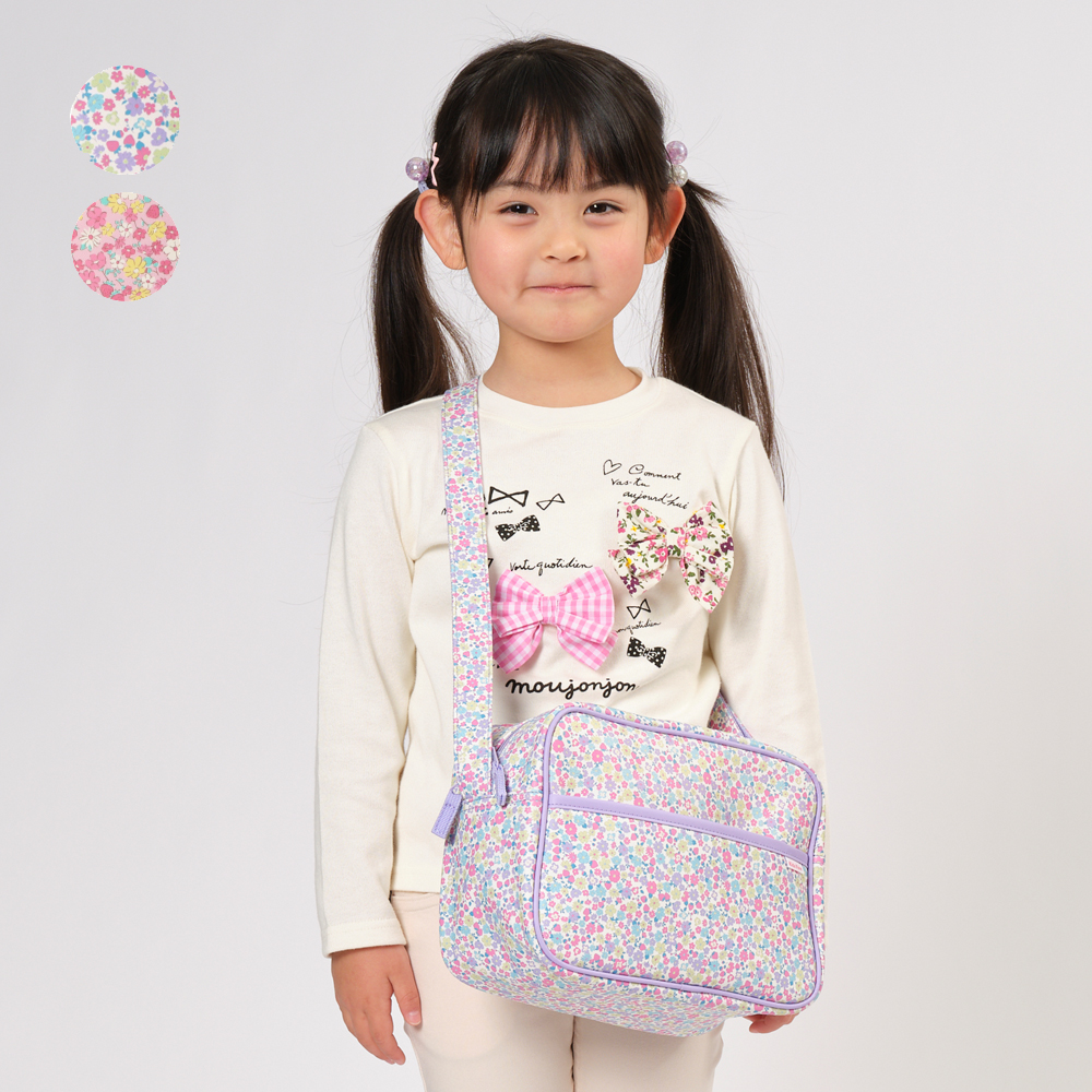 Kids Foret 小花柄通園バッグ[品番：MTIK0003423]｜こどもの森e-shop（コドモノモリイーショップ）のキッズ ファッション通販｜SHOPLIST（ショップリスト）