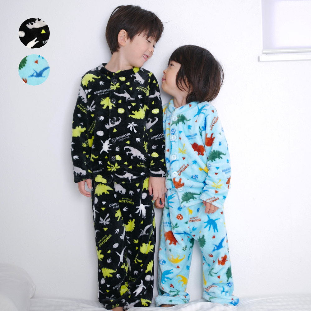 口コミ・レビュー｜【子供服】 Kids Foret (キッズフォーレ) 恐竜柄ボアフリースパジャマ｜こどもの森e-shop（コドモノモリイーショップ）  - キッズファッション通販SHOPLIST（ショップリスト）