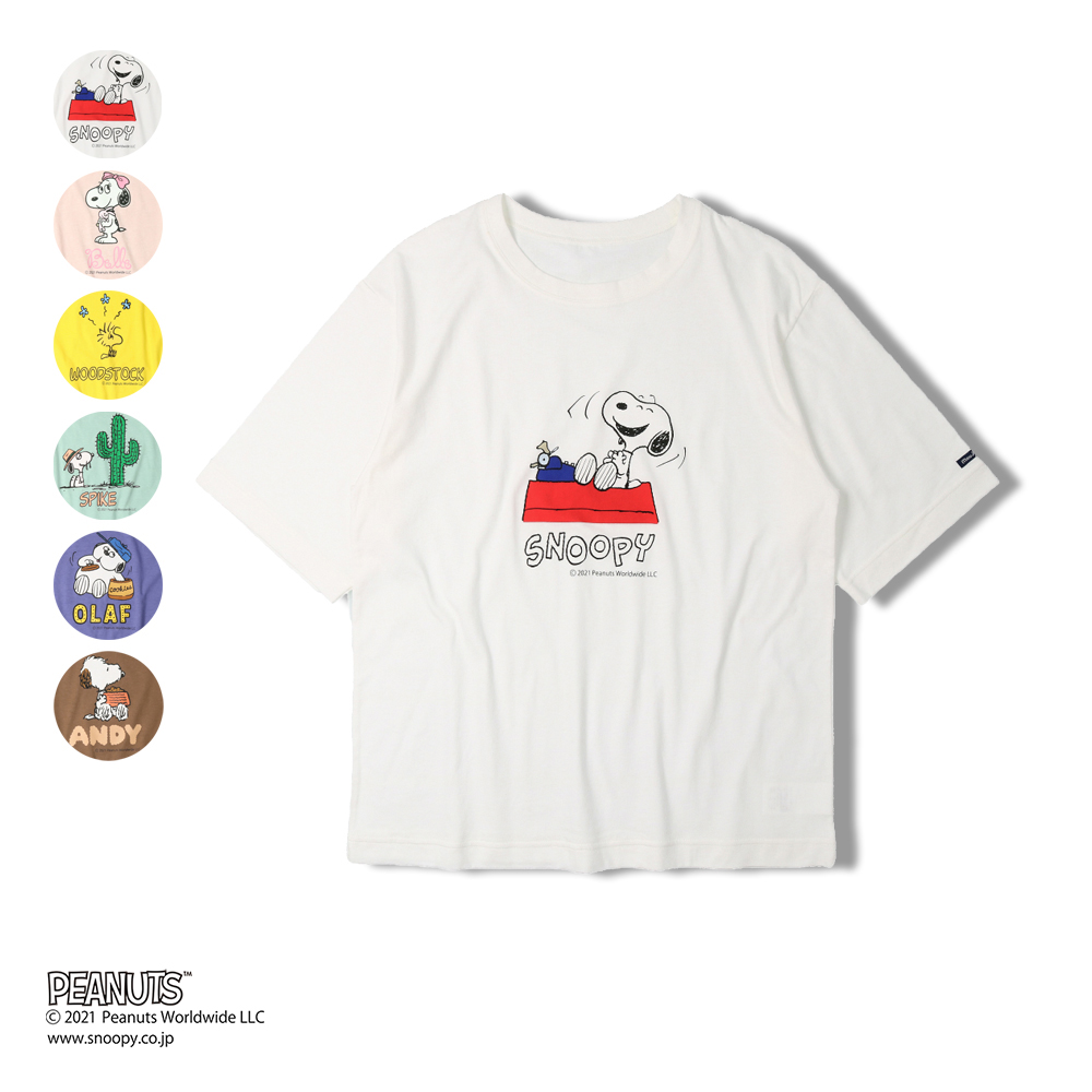 Moujonjon 日本製大人 ママ用スヌーピーｔシャツ 品番 Mtik こどもの森e Shop コドモノモリイーショップ のキッズファッション通販 Shoplist ショップリスト