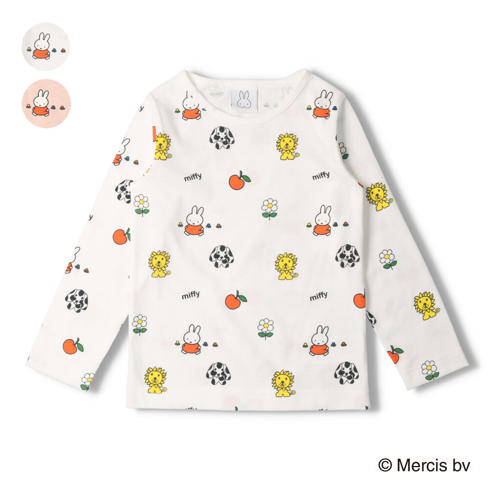 Miffy/ミッフィー】総柄長袖Ｔシャツ[品番：MTIK0003949]｜こどもの森e