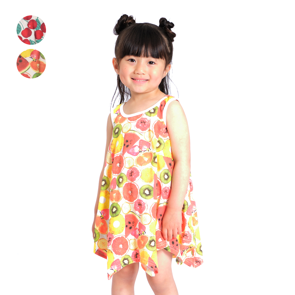 Jollyjury さくらんぼ フルーツ柄ワンピース 品番 Mtik こども の森e Shop コドモノモリイーショップ のキッズファッション通販 Shoplist ショップリスト