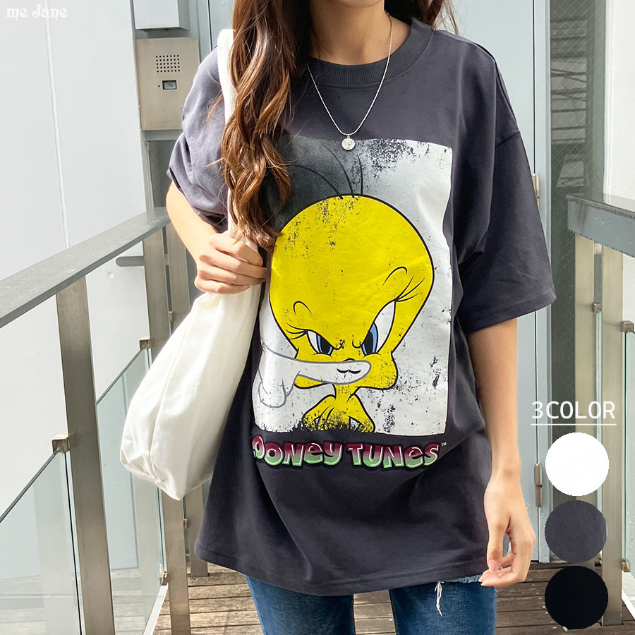 TWEETY トゥイーティープリントBIGTシャツ 春[品番：MJNW0002675]｜me  Jane（ミージェーン）のレディースファッション通販｜SHOPLIST（ショップリスト）