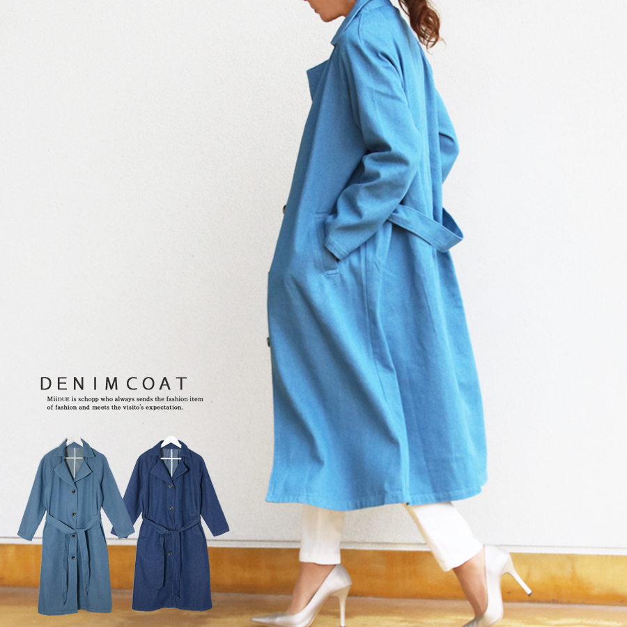 トレンチコート チェスターコート スプリングコート 品番 Midw Miidue ミイデューエ のレディース ファッション通販 Shoplist ショップリスト