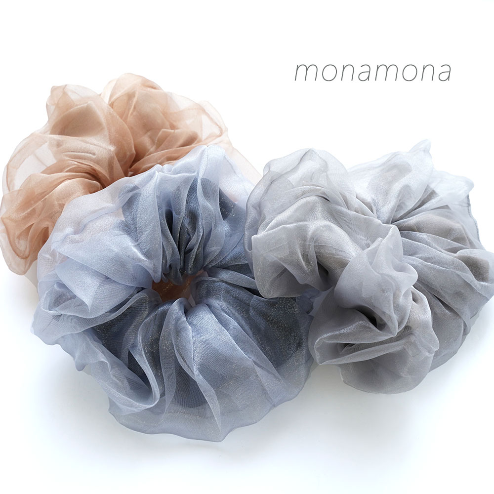 ☆売り切れ☆No62再販☆もこもこシュシュ☆