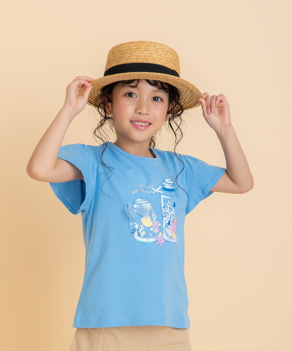 子供服 女の子 Tシャツ[品番：NONK0002100]｜moononnon（ムーノンノン）のキッズファッション通販｜SHOPLIST（ショップリスト）