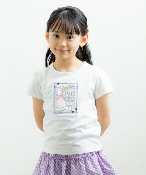 子供服 女の子 Tシャツ[品番：NONK0002087]｜moononnon（ムーノンノン