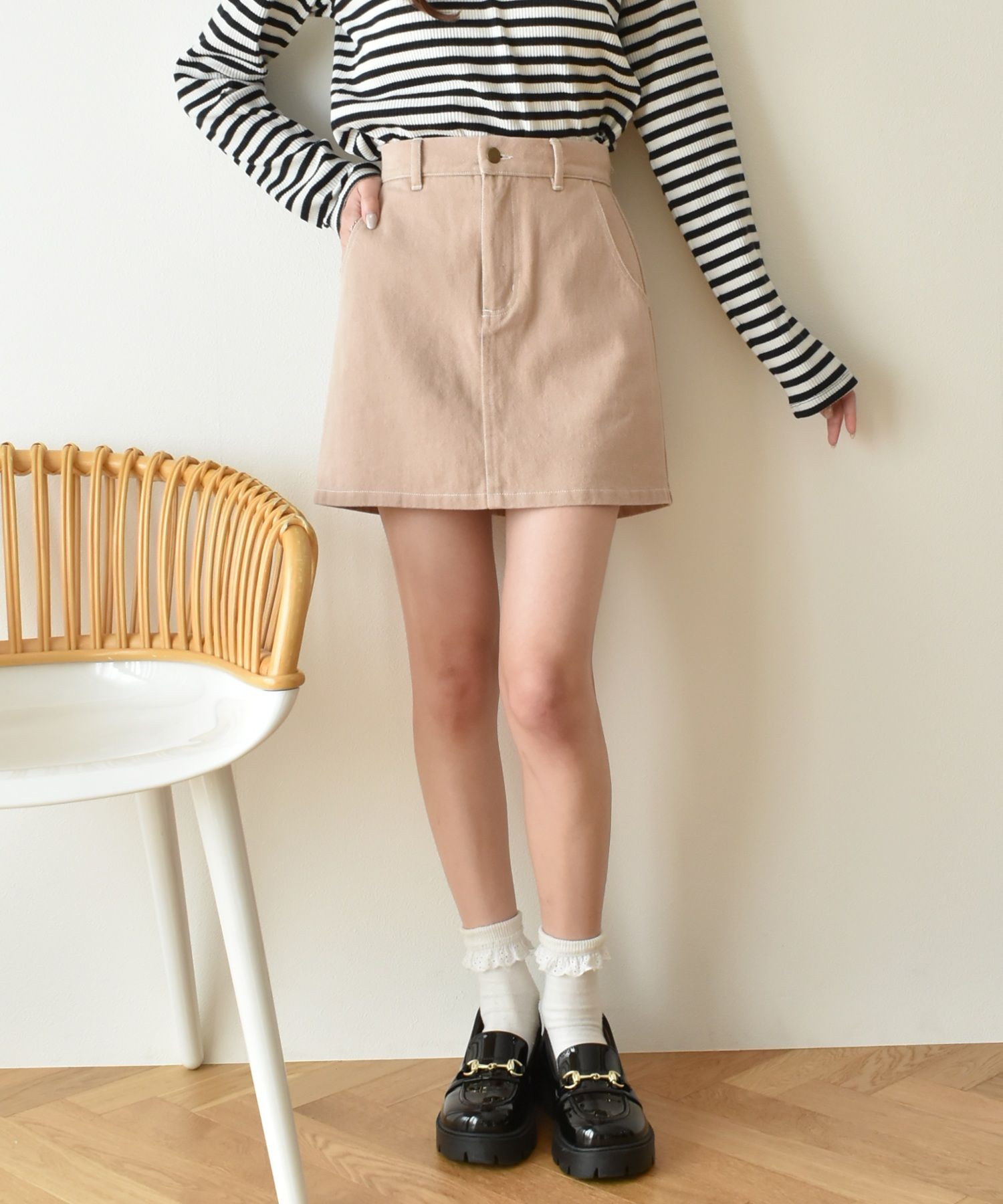 【retro girl/レトロガール】RETRO GIRL アソートミニSK 通販 服 PNK0 SHOPLIST/ショップリスト