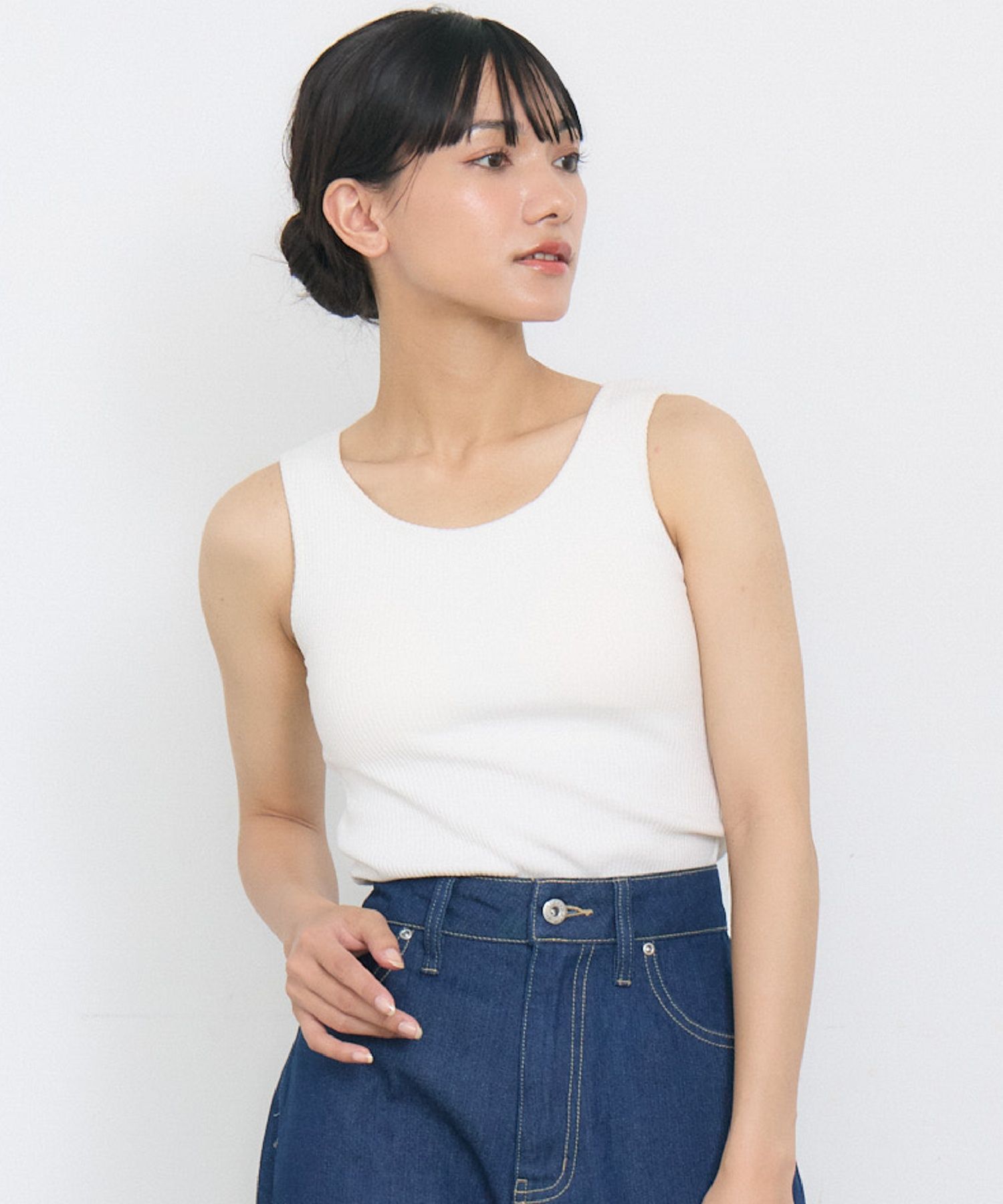 カップ付アメスリタンク[品番：RTGW0007906]｜RETRO  GIRL（レトロガール）のレディースファッション通販｜SHOPLIST（ショップリスト）