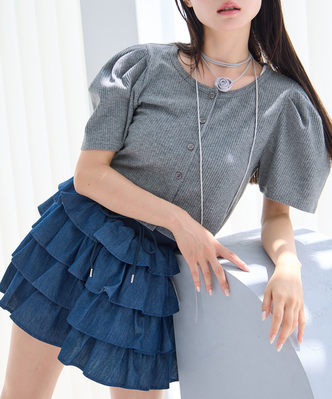 NICE CLAUP / OLIVE des OLIVE　OUTLET ミニスカートのサムネイル