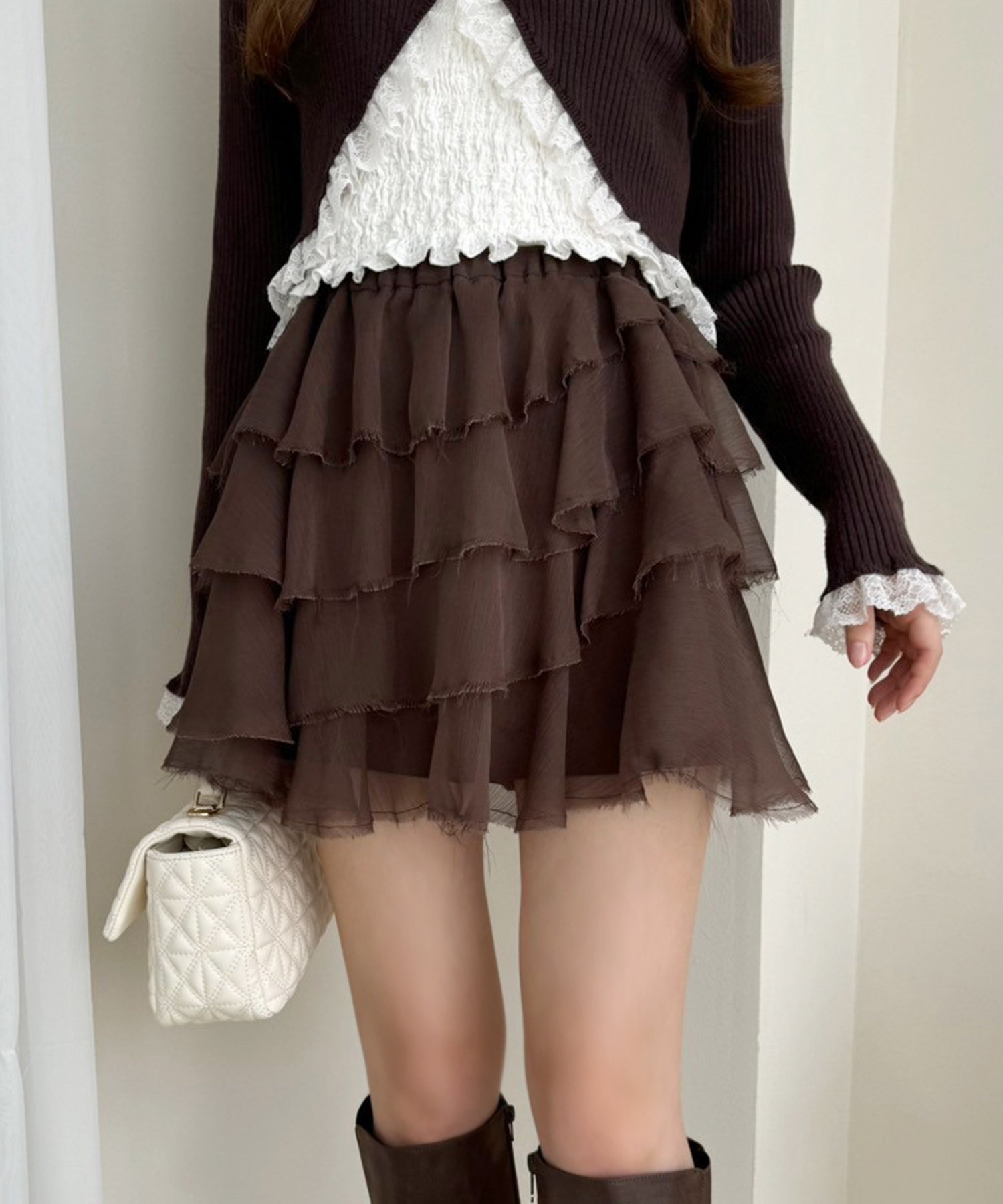 NICE CLAUP / OLIVE des OLIVE　OUTLET ミニスカートのサムネイル