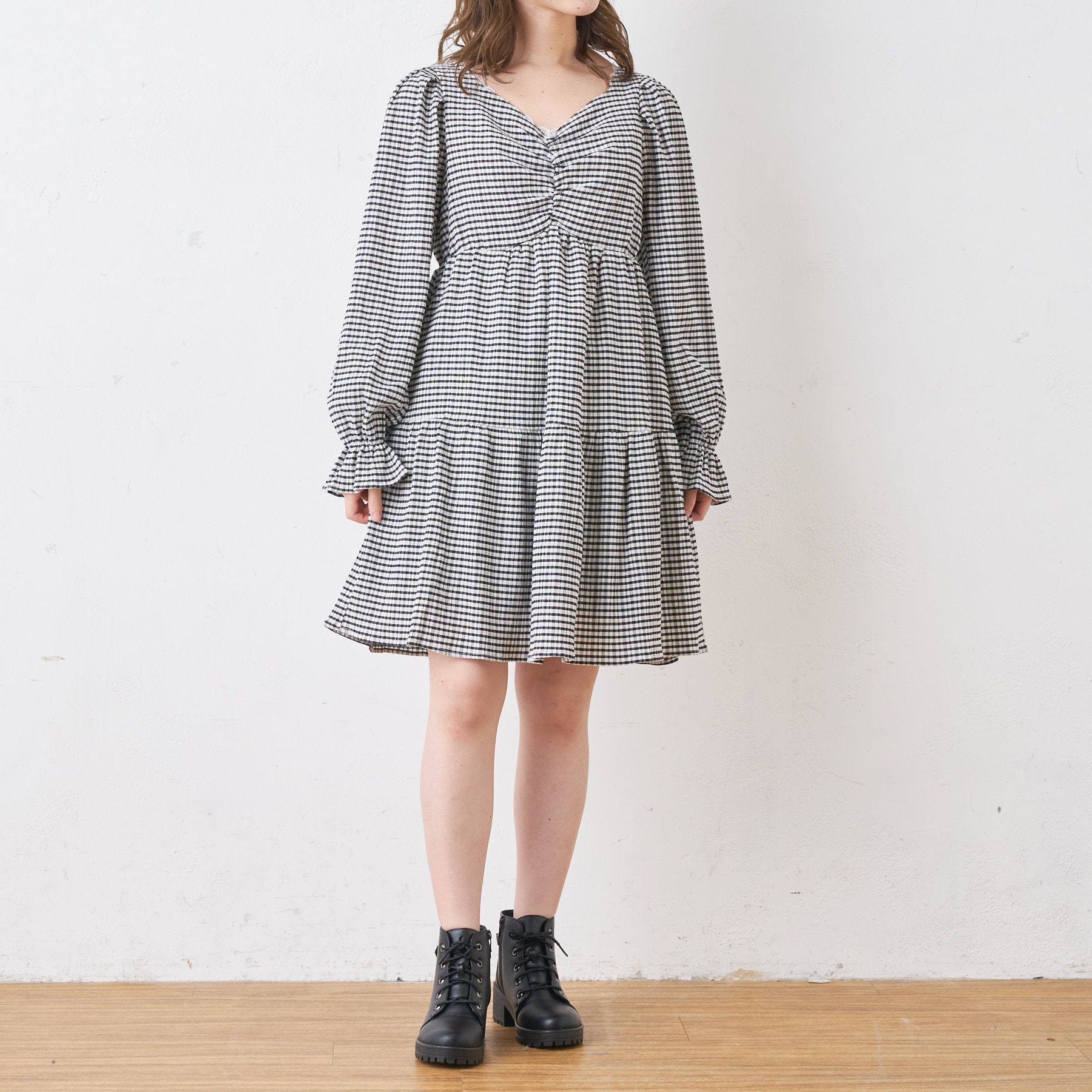 胸くしゅティアードミニワンピース 品番 Olow Olive Des Olive Outlet オリーブデオリーブ アウトレット のレディースファッション通販 Shoplist ショップリスト