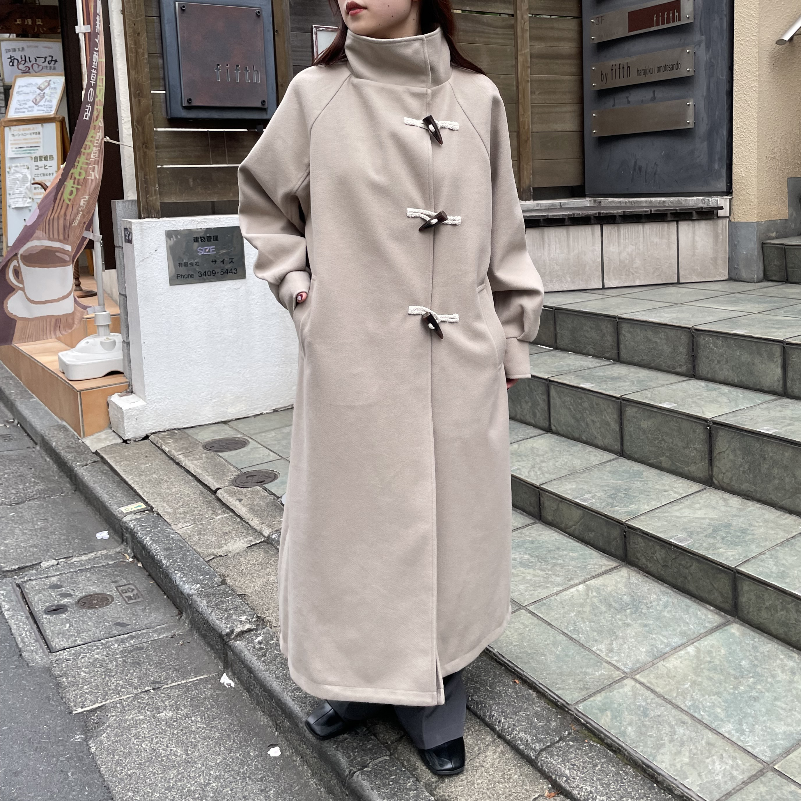 スタンドカラーダッフルコート[品番：OLOW0011489]｜OLIVE des OLIVE