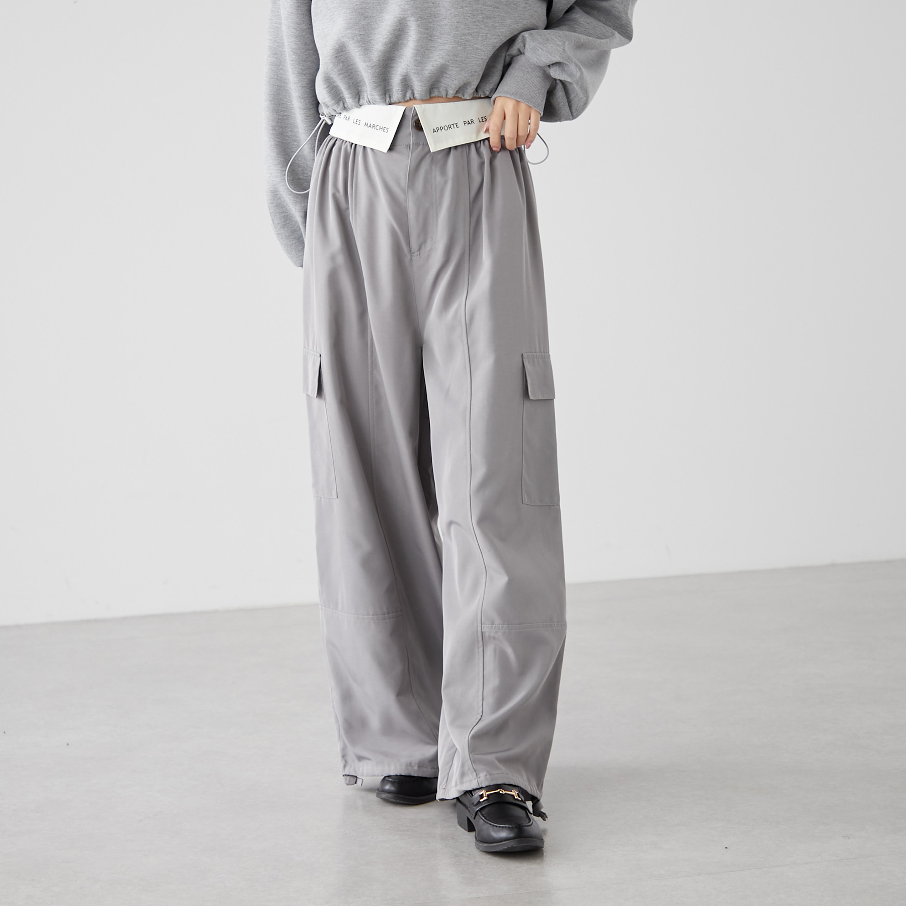 MARCHES】ウエストロゴカーゴパンツ[品番：OLOW0012229]｜OLIVE des 