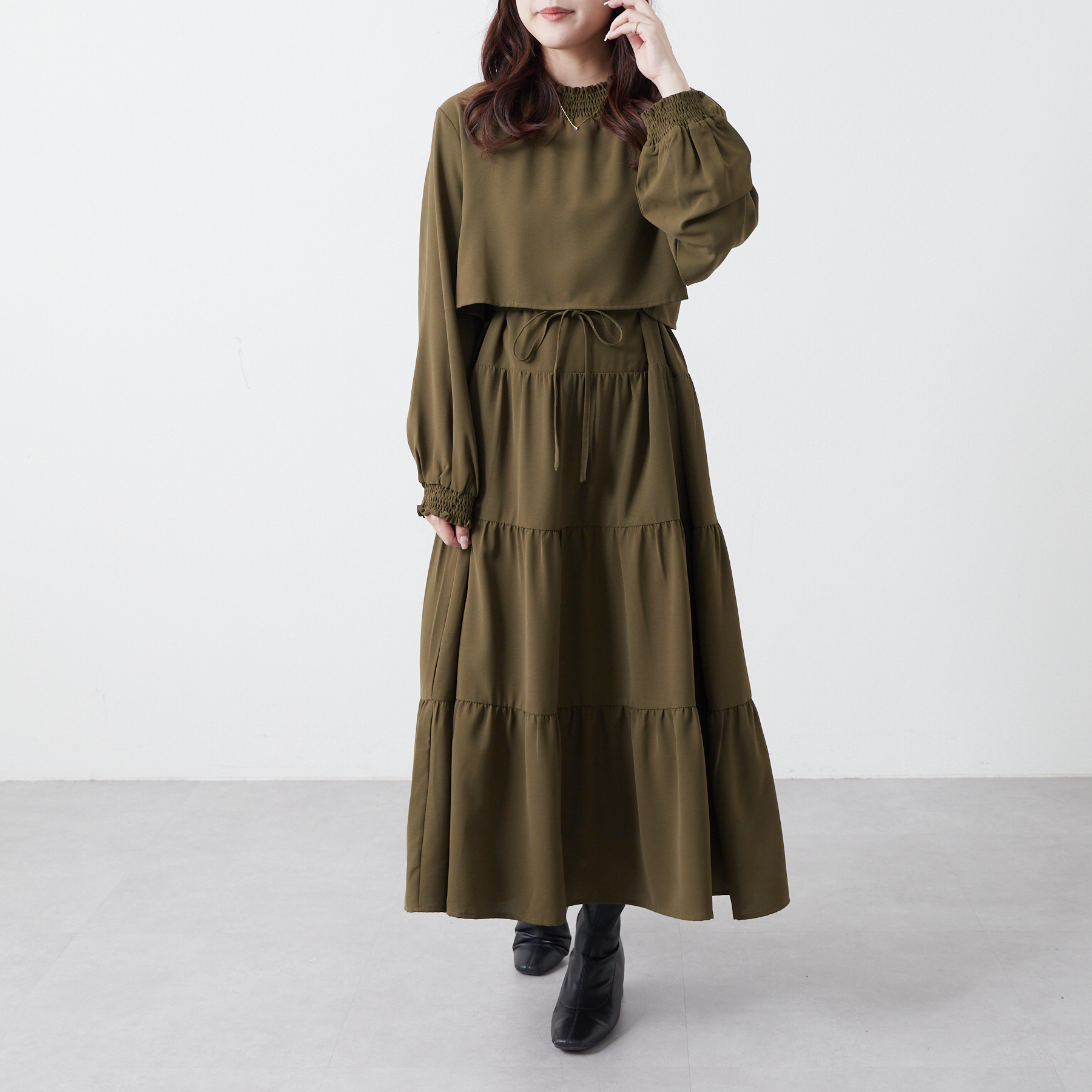 Web限定】ティアードワンピース[品番：OLOW0010932]｜OLIVE des OLIVE