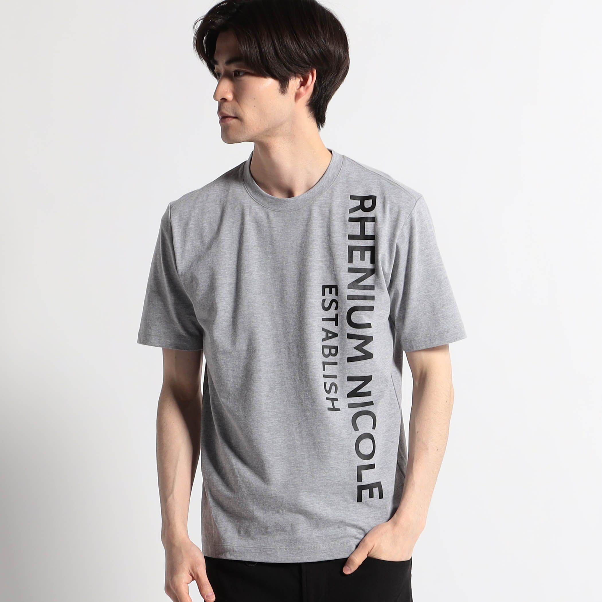 【WEB限定】シンプルロゴクルーネックTシャツ[品番