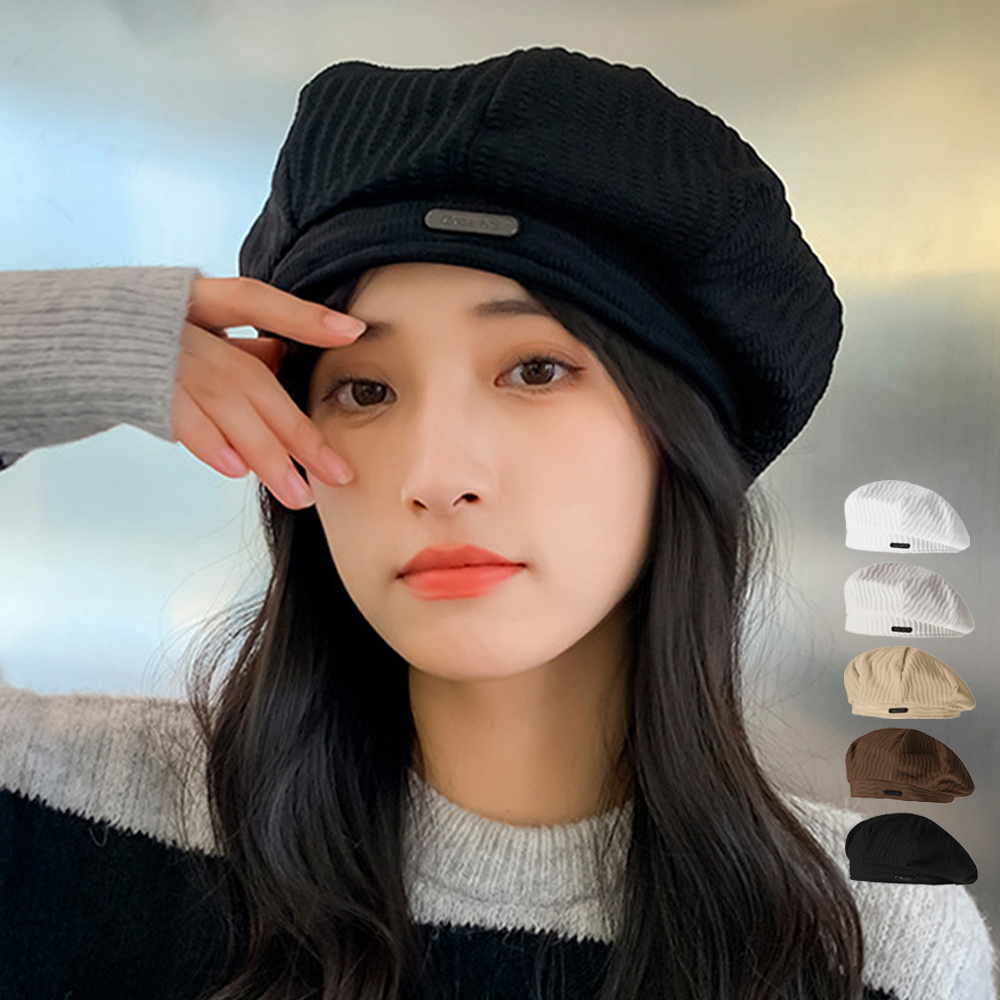 ベレー帽 レディース帽子 韓国風[品番：NELW0001375