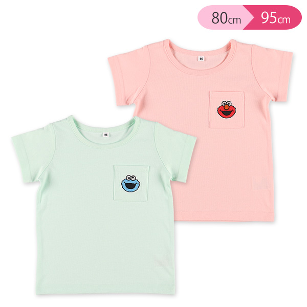 口コミ レビュー セサミワンポイント刺繍半袖tシャツ 80cm 90cm 95cm 女の子 Tシ 西松屋 ニシマツヤ キッズファッション通販shoplist ショップリスト