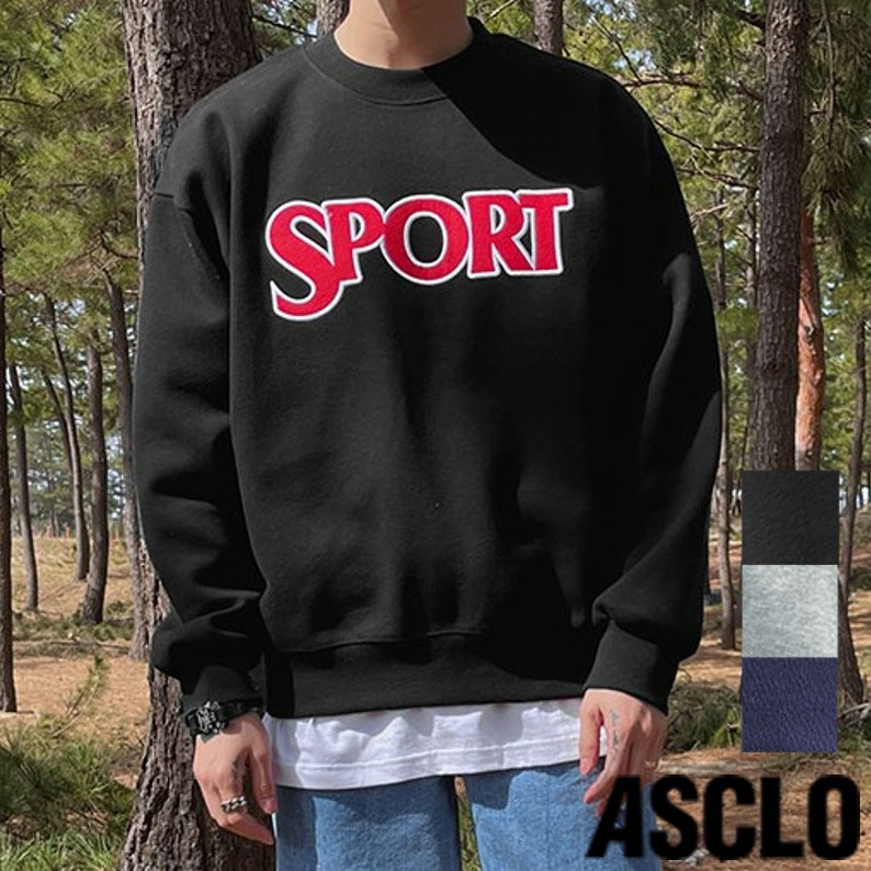 ASCLO(エジュクロ)ASCLO SPORT Sweat Shirt[品番：NWIW0009901]｜3rd