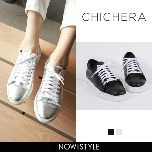 Chicheraメタリックスニーカー韓国 ファッション シューズ 品番 Nwiw 3rd Spring サードスプリング のレディース ファッション通販 Shoplist ショップリスト