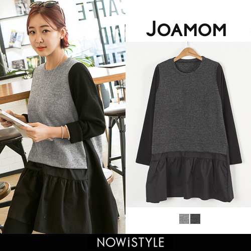 Joamom重ね着風切替えデザインワンピーストップス重ね着風切替えデザインワンピ 品番 Nwiw 3rd Spring サードスプリング のレディースファッション通販 Shoplist ショップリスト