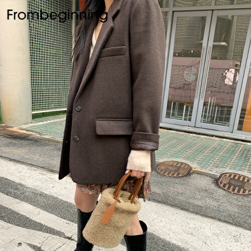 FROM BEGINNINGベーシックウールジャケット韓国 韓国