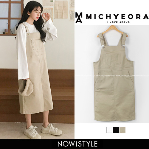 michyeoraサロペットワンピース 韓国 韓国ファッション 品番 nwiw0003434 3rd spring サードスプリング のレディースファッション通販 shoplist ショップリスト