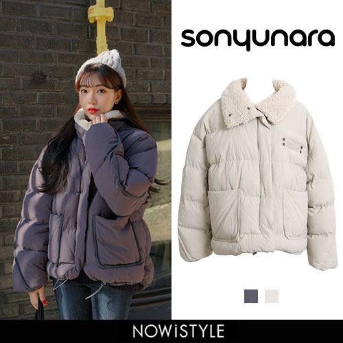 Sonyunaraボアカラーパディングジャケット韓国 韓国ファッション 品番 Nwiw 3rd Spring サードスプリング のレディースファッション通販 Shoplist ショップリスト