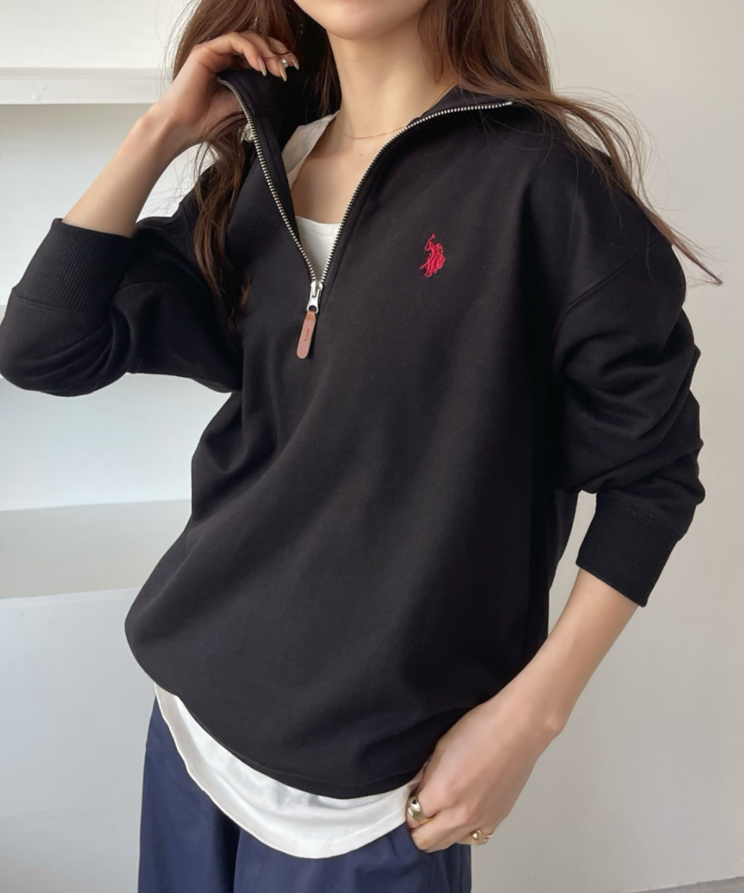 U.S.POLO ASSN. ハーフジップ[品番：ORGW0008075]｜Ada.（エイダ）の 