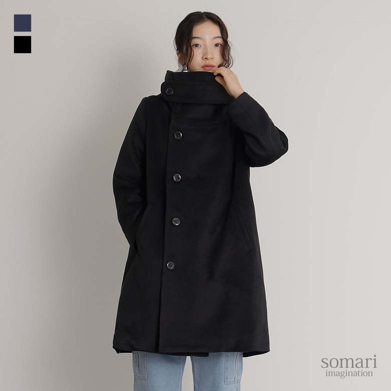 コリアグランドセール 2025 somari imaginationスタンドカラー主役ロングコート[品番：MITW0004815]｜osharewalker（オシャレウォーカー  ）のレディースファッション通販｜SHOPLIST（ショップリスト） ジャケット・アウター